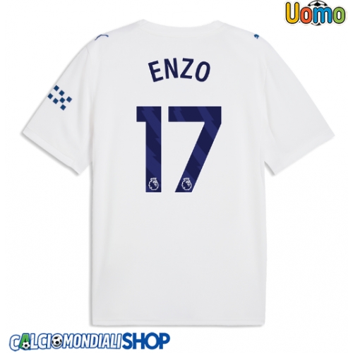 Maglie da calcio Manchester City Enzo Fernandez #17 Terza Maglia 2026-27 Manica Corta